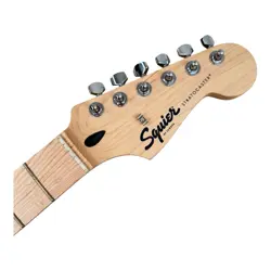 GENUINE FENDER SQUIER STRAT NECK MAPLE FRETBOARD  GUITAR 2024 PARTS PROJECT