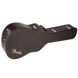 FENDER FLAT-TOP DREADNOUGHT ACOUSTIC GUITAR CASE WITH 1-INCH FOAM PADDING