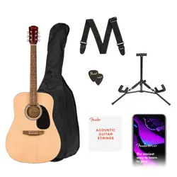 FENDER ALTERNATIVE SERIES DREADNOUGHT ACOUSTIC GUITAR KIT BEGINNER GUITAR KIT