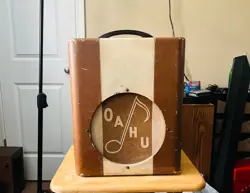 VINTAGE 40S OAHU 230K TONE MASTER TUBE AMPLIFIER ALL ORIGINAL WORKS VALCO FENDER