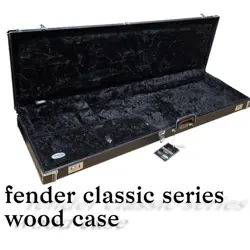 FENDER CLASSIC SERIES WOOD HARD CASE FOR ELECTRIC GUITAR FROM JAPAN