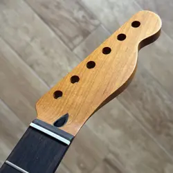 ROASTED MAPLE TELE GUITAR NECK NITRO SATIN ROSEWOOD FOR TELECASTER FENDER