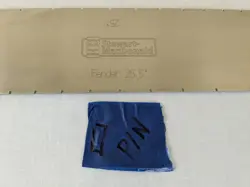 STEWMAC FRET SCALE TEMPLATE FENDER 25.5