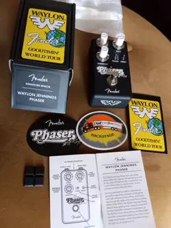 FENDER WAYLON JENNINGS PHASER EFFECT PEDAL