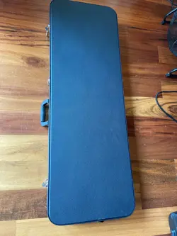 ROAD RUNNER BLACK TOLEX WOODEN ELECTRIC GUITAR CASE FOR FENDER STRAT TELE