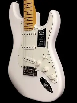 FENDER PLAYER STRATOCASTER MN PWT POLAR WHITE NO.YG1923