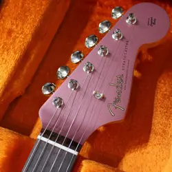 FENDER LIMITED CHAR STRATOCASTER BURGUNDY 2024 USED ELECTRIC GUITAR