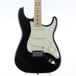 FENDER AMERICAN PROFESSIONAL STRATOCASTER BLACK USED ELECTRIC GUITAR  2018