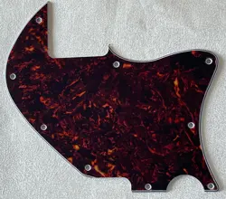 CUSTOM FOR FENDER TELE MERLE HAGGARD F HOLE BLANK GUITAR PICKGUARD BROWN TORTOIS