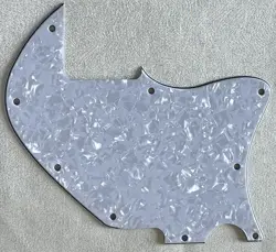 CUSTOM FOR FENDER TELE MERLE HAGGARD F HOLE BLANK GUITAR PICKGUARD WHITE PEARL