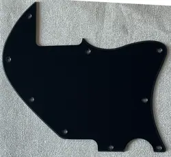 CUSTOM FOR FENDER TELE MERLE HAGGARD F HOLE BLANK GUITAR PICKGUARD 1-PLY BLACK