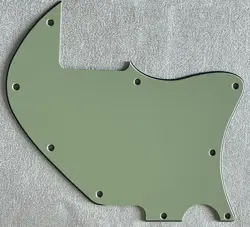CUSTOM FOR FENDER TELE MERLE HAGGARD F HOLE BLANK GUITAR PICKGUARD VINTAGE GREEN