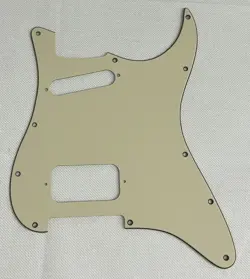 VINTAGE YELLOW FOR FIT US FENDER STRATOCASTER HS 11 HOLE STRAT GUITAR PICKGUARD