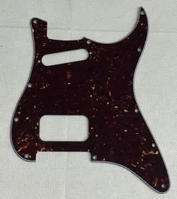 BROWN TORTOISE FOR FIT US FENDER STRATOCASTER HS 11 HOLE STRAT GUITAR PICKGUARD