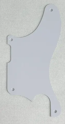 WHITE 1-PLY FOR FIT FENDER TELE CABALLO TONO LIGERO STYLE GUITAR PICKGUARD