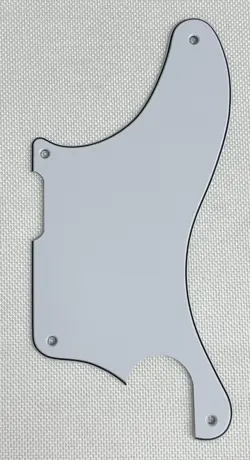 WHITE 3-PLY FOR FIT FENDER TELE CABALLO TONO LIGERO STYLE GUITAR PICKGUARD