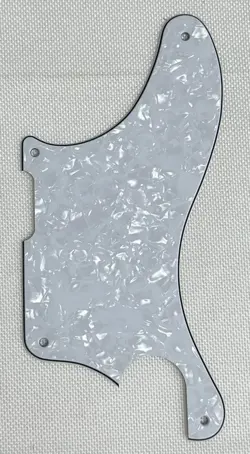 WHITE PEARL 4-PLY FOR FIT FENDER TELE CABALLO TONO LIGERO STYLE GUITAR PICKGUARD