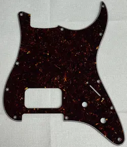 BROWN 4-PLY FOR FIT FENDER STRATOCASTER START SINGLE HUMBUCKER GUITAR PICKGUARD
