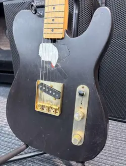 FENDER JAPAN TELECASTER USED ASH BODY MAPLE NECK MAPLE FINGERBOARD BLACK