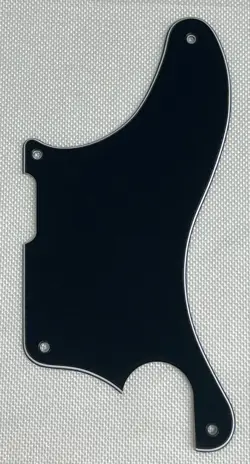 BLACK 3-PLY FOR FIT FENDER TELE CABALLO TONO LIGERO STYLE GUITAR PICKGUARD