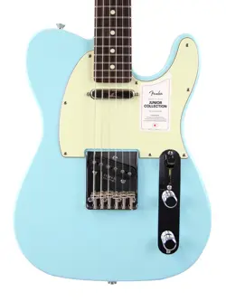 FENDER JAPAN JUNIOR COLLECTION TELECASTER (SATIN DAPHNE BLUE)