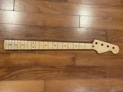 LIGHTLY USED ALLPARTS FENDER PRECISION BASS NECK MAPLE