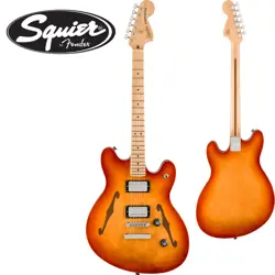 SQUIER BY FENDER AFFINITY SERIES STARCASTER DELUXE SIENNA SUNBURST ONLINE STORE