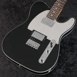 FENDER ISHIBASHI FSR MADE IN JAPAN HYBRID II TELECASTER CUSTOM HH BLACK W ANODIZ