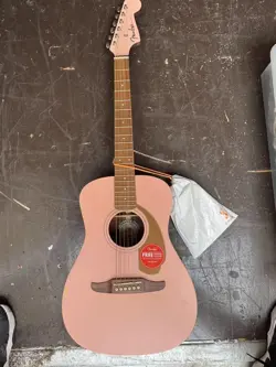 ACOUSTIC GUITAR PINK