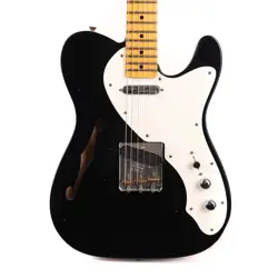 FENDER CUSTOM SHOP '50S THINLINE TELECASTER JOURNEYMAN RELIC BLACK