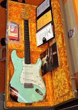 FENDER CUSTOM SHOP 2018 NAMM LTD 1962 STRATOCASTER HEAVY RELIC / SURF #GGC93