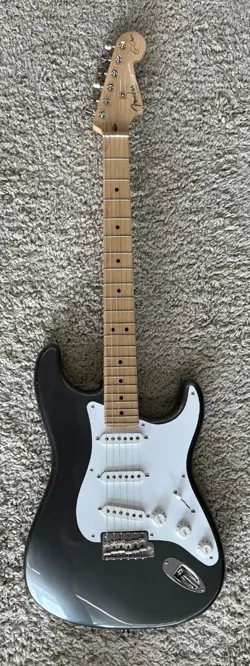 2017 FENDER ERIC CLAPTON STRATOCASTER ELECTRIC GUITAR, MAPLE FINGERBOARD,PEWTER