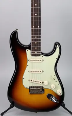 USED 2020 FENDER CUSTOM SHOP '60S STRAT JOURNEYMAN FADED 3-TONE SUNBURST