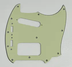 PICKGUARD COMPATIBLE FOR FIT FENDER KURT COBAIN MUSTANG GUITAR VINTAGE GREEN