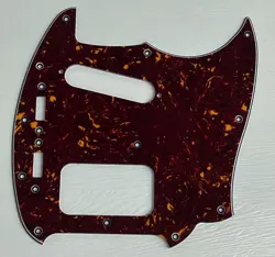 PICKGUARD COMPATIBLE FOR FIT FENDER KURT COBAIN MUSTANG GUITAR RED TORTOISE