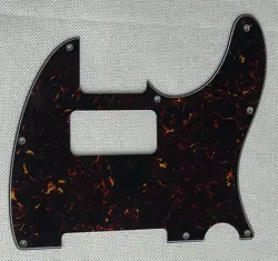 BROWN TORTOISE FOR FENDER ESQUIRE TELECASTER 8-HOLE TV STYLE GUITAR PICKGUARD
