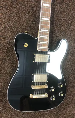 SQUIER BY FENDER TELECASTER DELUXE   - USED - BLACK