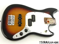 USED FENDER PLAYER II MUSTANG BASS PJ LOADED BODY PRECISION J OFFSET 3TS