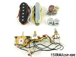 FENDER AMERICAN PROFESSIONAL II TELE THINLINE PICKUPS POTS KNOBS   SWITCH V-MOD