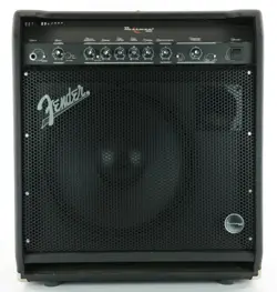 VINTAGE FENDER BASSMAN 200 COMBO AMPLIFIER W/ COVER - VERY GOOD CONDITION!!