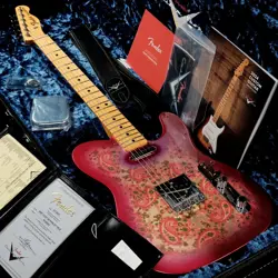FENDER CUSTOM SHOP VINTAGE CUSTOM 1968 TELECASTER NOS PINK PAISLEY