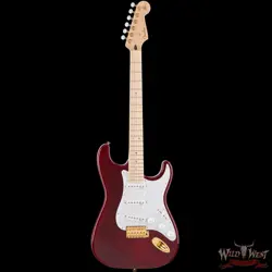 2025 FENDER RICHIE KOTZEN STRATOCASTERÂ® MAPLE FINGERBOARD TRANSPARENT RED BURST