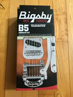 BIGSBY B5 FENDER TELECASTER TELE GUITAR VIBRATO TAILPIECE KIT W/ BRIDGE