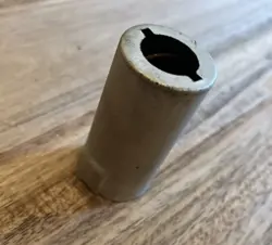 VINTAGE 1975 FENDER DELUXE REVERB AMP PREAMP TUBE SHIELD COVER 12AX7 AMPLIFIER