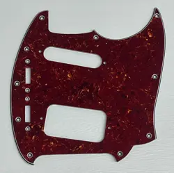 PICKGUARD COMPATIBLE FOR FIT FENDER KURT COBAIN JAG-STANG GUITAR RED TORTOISE