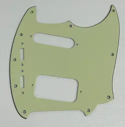 PICKGUARD COMPATIBLE FOR FIT FENDER KURT COBAIN JAG-STANG GUITAR VINTAGE GREEN