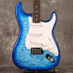 FENDER JAPAN HYBRID II STRATOCASTER TRANSPARENT BLUE BURST  [