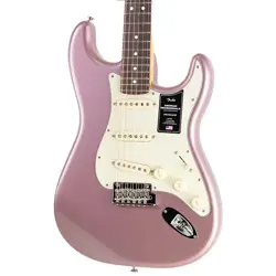 2025 FENDER AMERICAN PROFESSIONAL II STRATOCASTER BURGUNDY MIST METALLIC