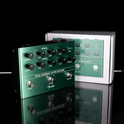 USED FENDER DUAL MARINE LAYER REVERB PEDAL