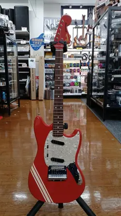 FENDER JAPAN MUSTANG MG73-CO/FRD ELECTRIC GUITAR MADE IN JAPAN